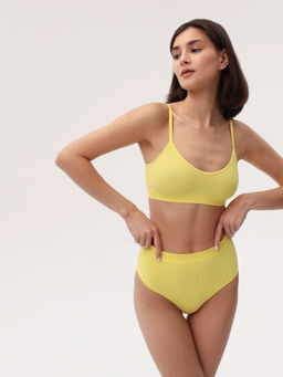 Топ на тонких бретелях в рубчик - My фото 60