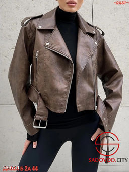 Женская кожаная куртка косуха - Bruno фото 2