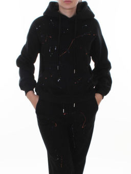 006 BLACK Костюм спортивный зимний женский (95% хлопок, 5% полиэстер)