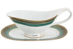 Обеденный сервиз Бухара зелёный, 6 персон, 27 предметов - ANNA LAFARG MIDORI фото 10