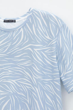 VERY NEAT _ ЕВТ 5041/голубой,пробуждение платье жен фото 4