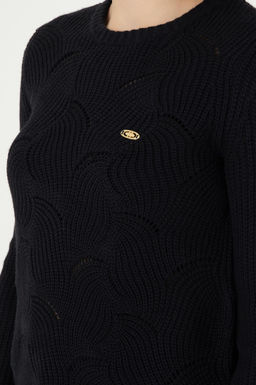 Женский темно-синий свитер - U.s. polo assn фото 7