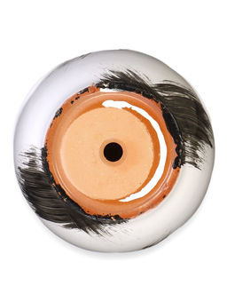 Горшок для цветов Штрих, 1 л, d=15 см, h=13 см, с поддоном, керамика, белый - Simaland фото 6