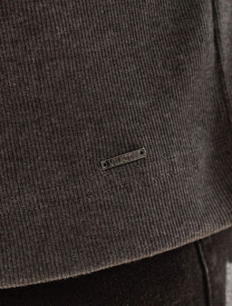 Лонгслив из премиального хлопка с эластаном - Vilatte фото 5