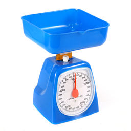 Весы кухонные 5кг пластмассовый корпус Family 12,5х12х20,5см, цвета микс (Китай) - Домашняя мода фото 3