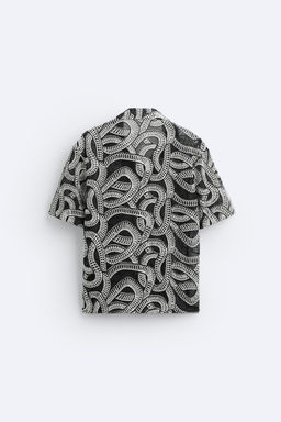 KONTRAST JACQUARD GOMLEK - Zara фото 7