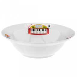 Миска фарфоровая "Любимые игрушки" д200мм, 500мл, h60мм (Россия)