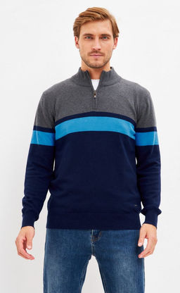 Джемпер F321-15245 d.blue-grey - Fine joyce фото 7