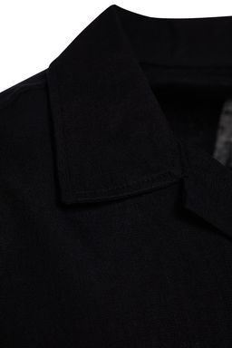 TRENDYOL MAN Siyah Unisex Relaxed Fit K?sa Kollu Keten Gorunumlu Gomlek TMNSS23GO00064 - Trendyolmilla фото 13