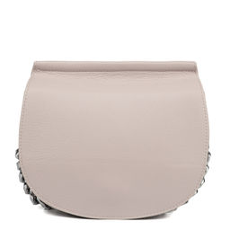 Y8248-1P pink женская кожаная сумка "Saddle" Barcelo Biagi