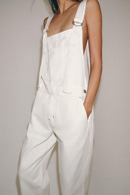 MONO DENIM ZW COLLECTION / Blanco - Zara фото 4