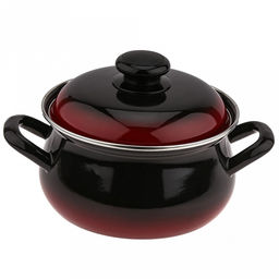 "Южанка" Набор эмалированных кастрюль 3 предмета: 2л - д18,5см, h9,8см, 3л - д21см, h12см, 4,5л - д23,5см, h13,2см, s0,8мм, форма грушевидная, двойной слой эмалевого покрытия, металлическая крышка с пластмассовой ручкой-кнопкой, металлические ручки,