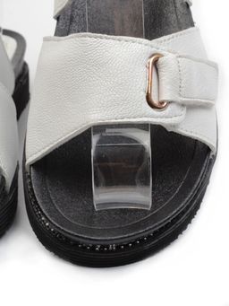 08-K25-2 WHITE Сандалии женские (натуральная кожа) - Фабричный китай фото 12