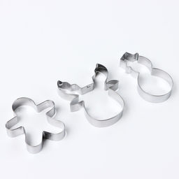 Формы для выпечки новогодние Рождественская магия, 3 шт.