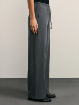 Брюки прямого кроя на кулиске / Zarina  фото 3