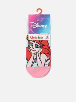 Цена за 2 пары Conte-kids Носки хлопоквые с рисунками "Ariel" Disney синий