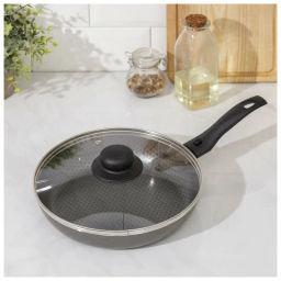 Сковорода DISCOVERY d 200 стеклянная крышка СД-026 /SCOVO/  фото 8