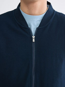 Kolej Yaka Erkek Fermuarl? Sweatshirt