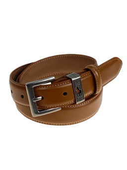 Ремень женский из натуральной кожи, цвет коричневый