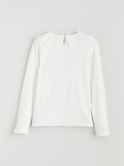 Bebe Yaka Fisto Detayl? K?z ?ocuk Ti??rt