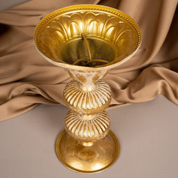 Подсвечник металл «Ярусы» для одной свечи 16×16×25 см