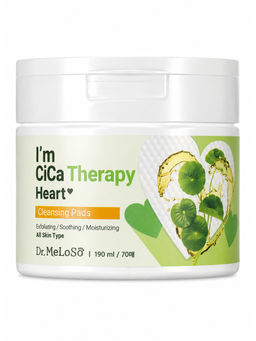 Dr.MeLoSo Очищающие пэды с экстрактом центеллы / Im Cica Therapy Heart Cleansing Pads, 190 мл