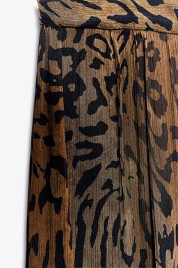 ANIMAL PRINT BALLOON TROUSERS ZW COLLECTION - Zara фото 3