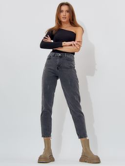 Джинсы женские темно-серого цвета 536_227TC - Mtforce фото 12