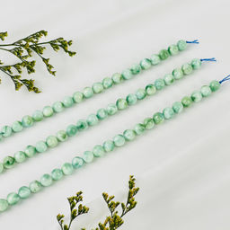 Бусины для украшений из Ангелита (39 бусин) 39 см