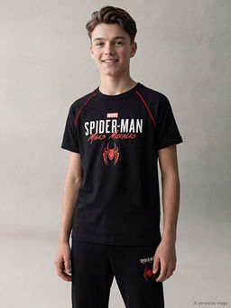 Spider-Man Bask?l? Erkek ?ocuk Soft Touch Ti??rt