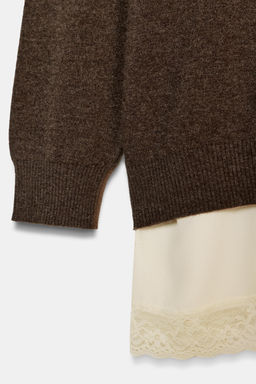 WOOL BLEND JUMPER - Zara фото 5