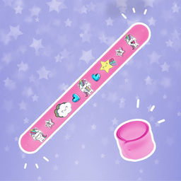 Украшения для девочек своими руками Украшаем браслет с единорогами, набор бусин для творчества