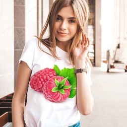 Эксклюзивная футболка Yana Pletneva упаковка плотный Zip пакет!  фото 2