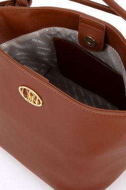 Женская коричневая сумка через плечо Неожиданная скидка в корзине - U.s. polo assn фото 6