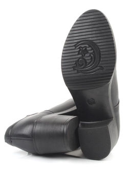 06-DHL104-D1 BLACK Туфли женские (натуральная кожа)