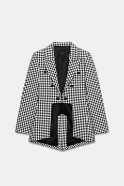 BLAZER ASIM?TRICA ZW COLLECTION / Negro / Blanco - Zara фото 6