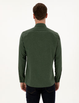 Ye_il Slim Fit Uzun Kollu G_mlek - Cacharel фото 5