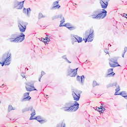 Цена за 2 шт. Бумага упаковочная глянцевая «Цветы», 1 лист, 70 х 100 см