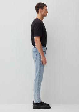 Milan Classic Denim Ac?k Mavi Jean Pantolon  фото 5