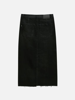 CONTE CON-819 Юбка джинсовая женская washed black - Conte elegant фото 6