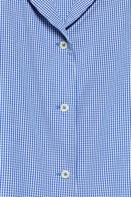 6-14 A?OS/ CAMISA CUADRO VICHY LIMITED EDITION / Azul - Zara фото 3