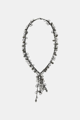 COLLAR ESLABONES CONCHAS JOYAS / Plata vieja - Zara фото 2