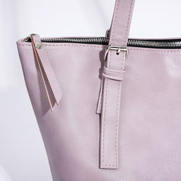 Сумка женская TEXTURA, шоппер, большой размер, цвет розовый  фото 5