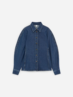 Camisa vaquera esculpida