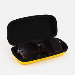 Футляр для очков на молнии, цвет желтый - Simaland фото 3