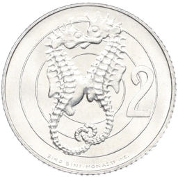 Монета 2 лиры 1975 года Сан-Марино