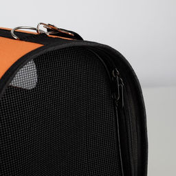 Сумка - переноска раскладная, каркасная Особо опасен 52x22x29 см - Пушистое счастье фото 7