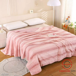 Плед на кровать мягкий