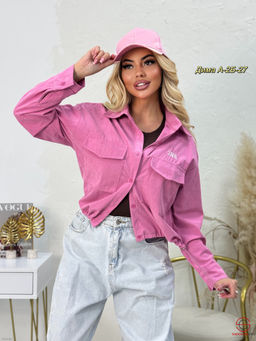 Женская вельветовая рубашка - Bruno фото 10