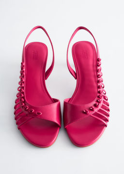 Sandalias de piel con tiras - H&m фото 7